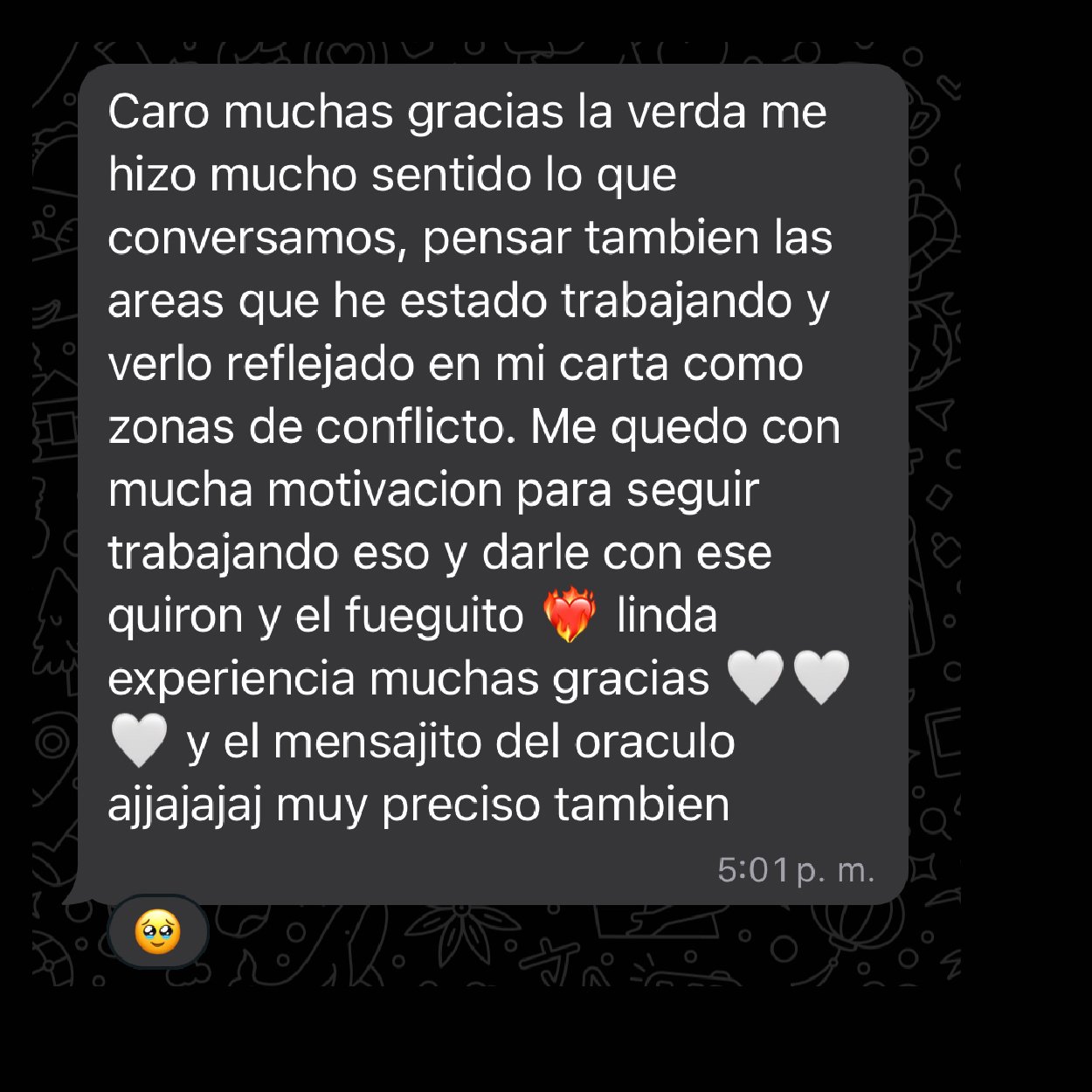 Opinión sobre Sesión 1:1